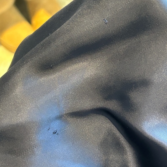 Navy Blue Aritzia Wilfred Only Ruched Slip Dress - Picture 6 of 6